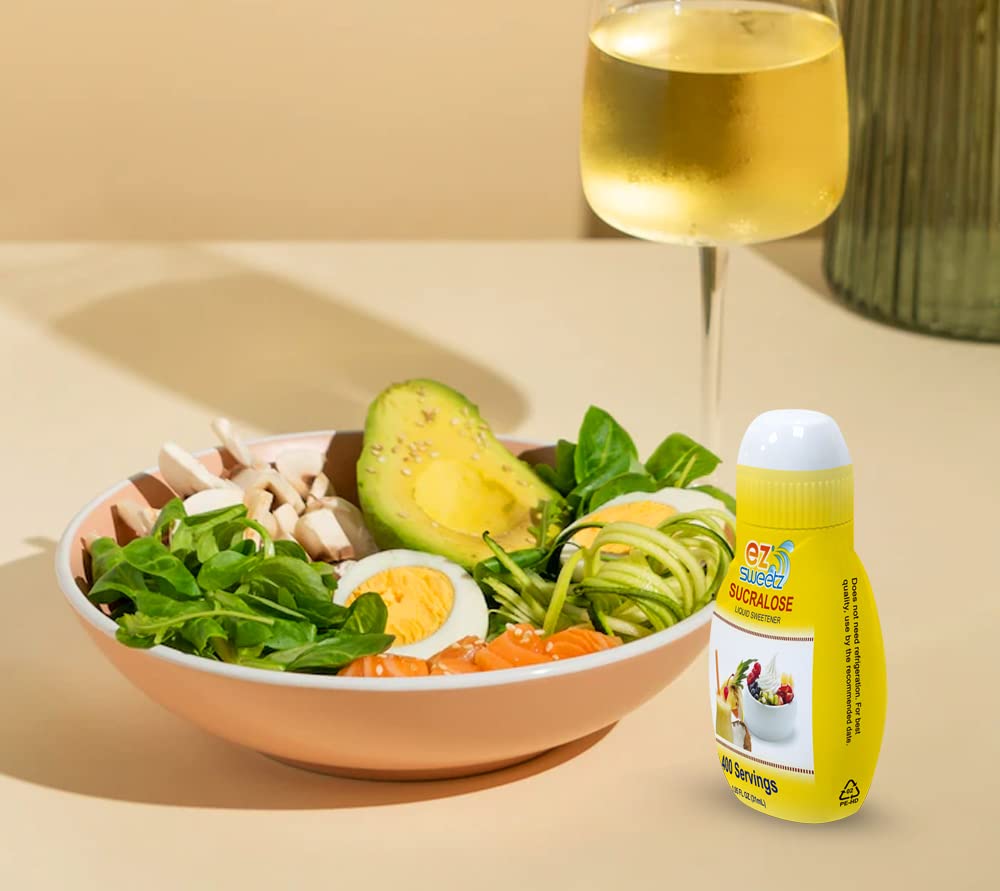 EZ-Sweetz (3 Pack |1.05oz - Liquid Sweetener 400 Servings/Bottle) - Image 8