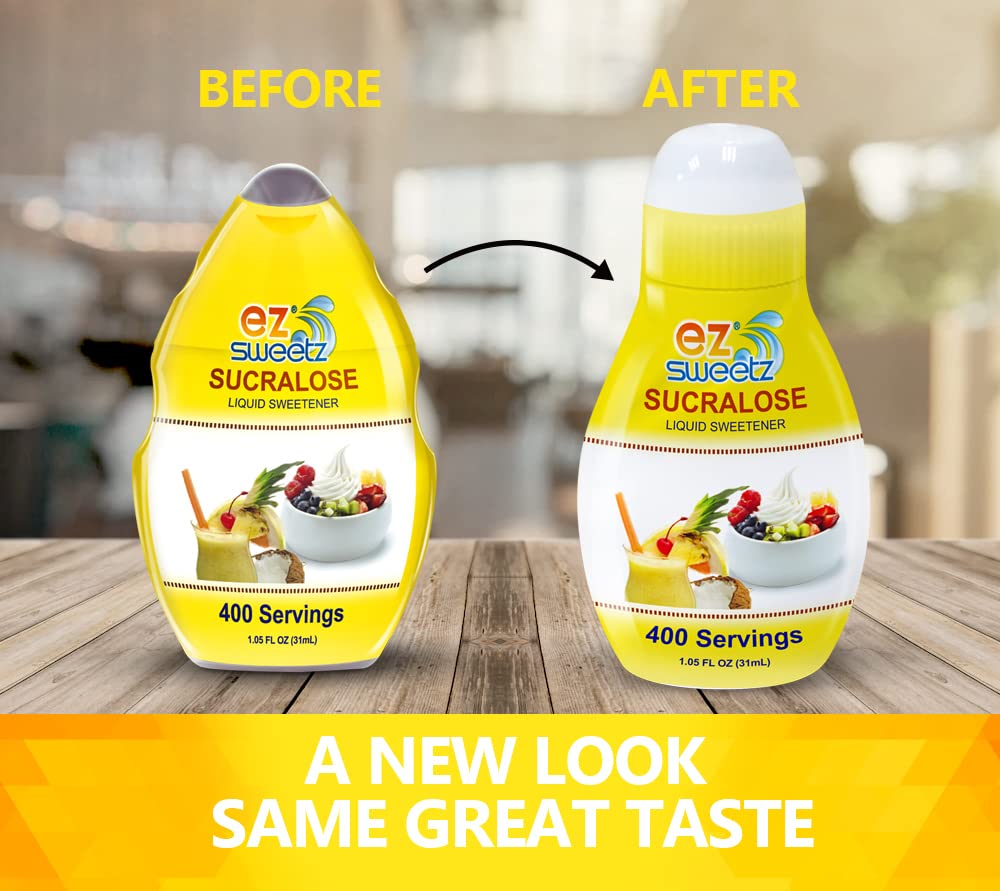 EZ-Sweetz (3 Pack |1.05oz - Liquid Sweetener 400 Servings/Bottle) - Image 3
