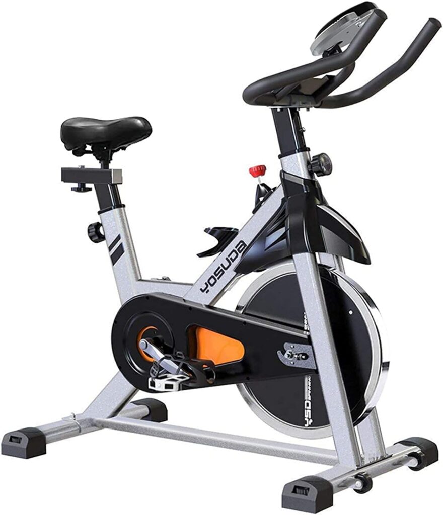 Sunny Health Fitness indoor cycling bike — low impact cardio for healthspan after 50