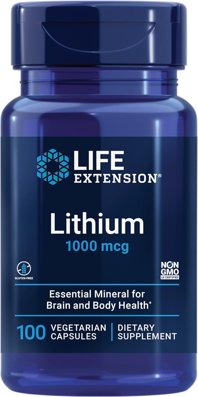 Life Extension Lithium 1000 mcg