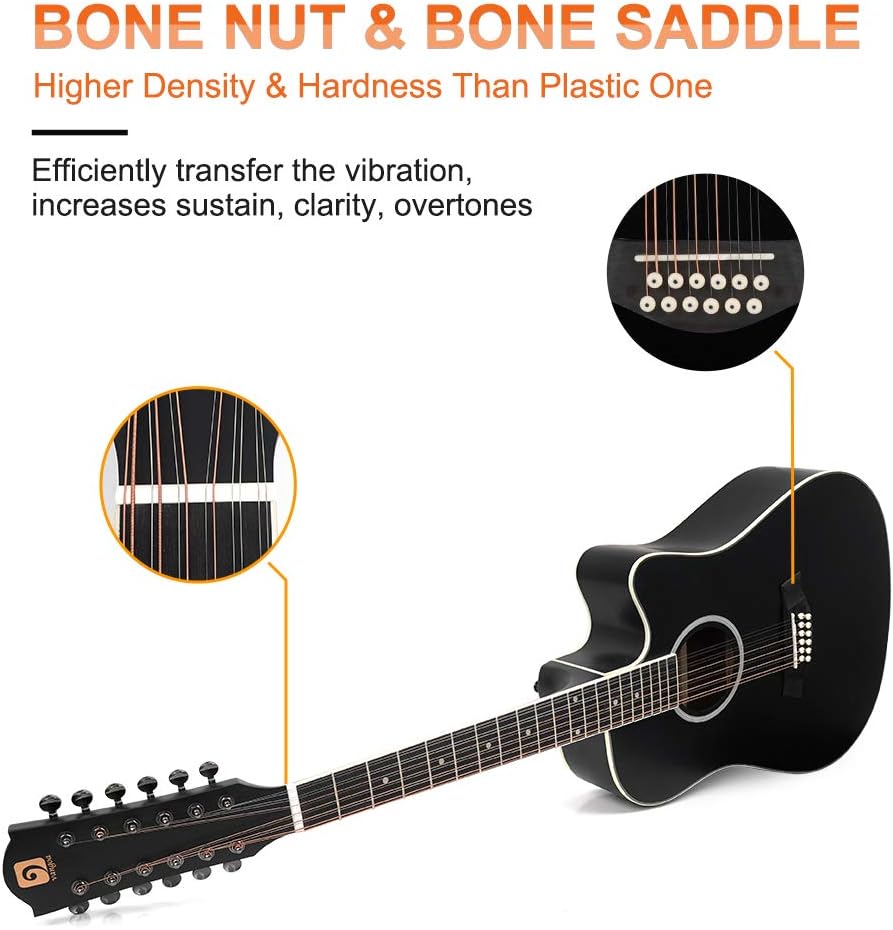 Vangoa 12 String Guitar