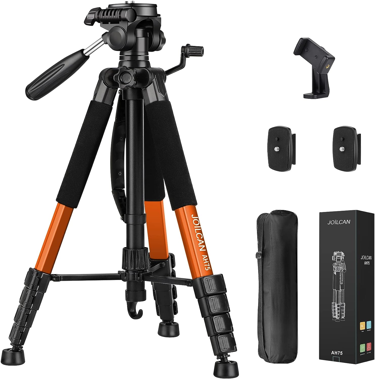 Tripod Camera Tripods, 74"