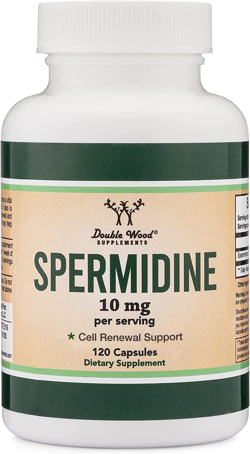 Spermidine Supplement (10mg of 99% Spermidine 3HCL - Third Party Tested) 120 Capsules - Image 3