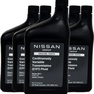 Nissan Genuine OEM CVT-3 Transmission Fluid 999MP-NS300P (5 Quarts)