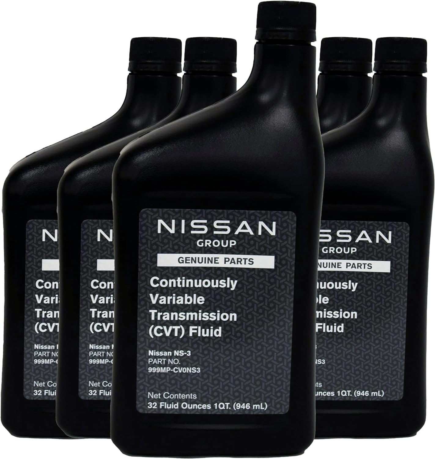 Nissan Genuine OEM CVT-3 Transmission Fluid 999MP-NS300P (5 Quarts)